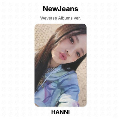 NewJeans Weverse Albums ver. Official Photocard