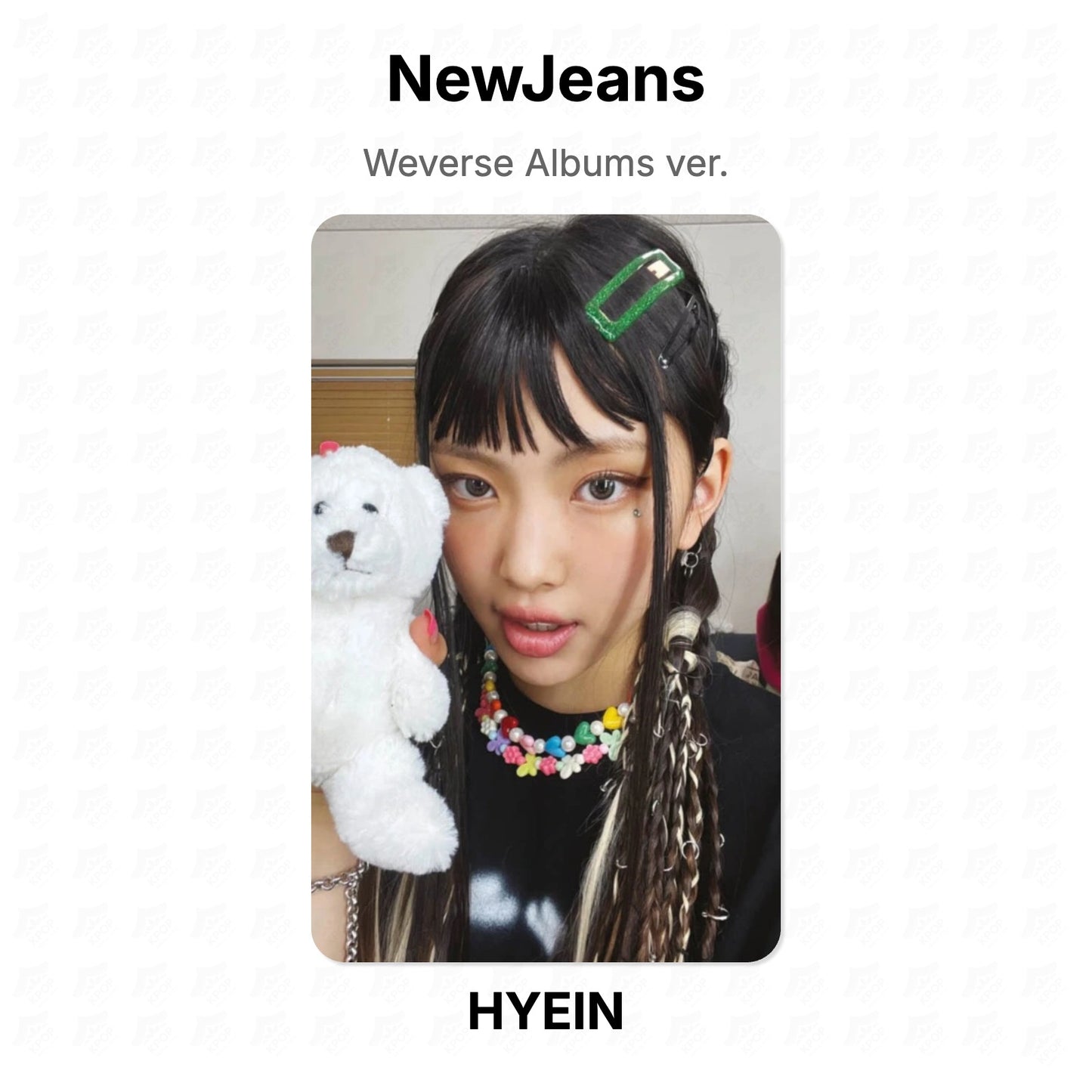 NewJeans Weverse Albums ver. Official Photocard