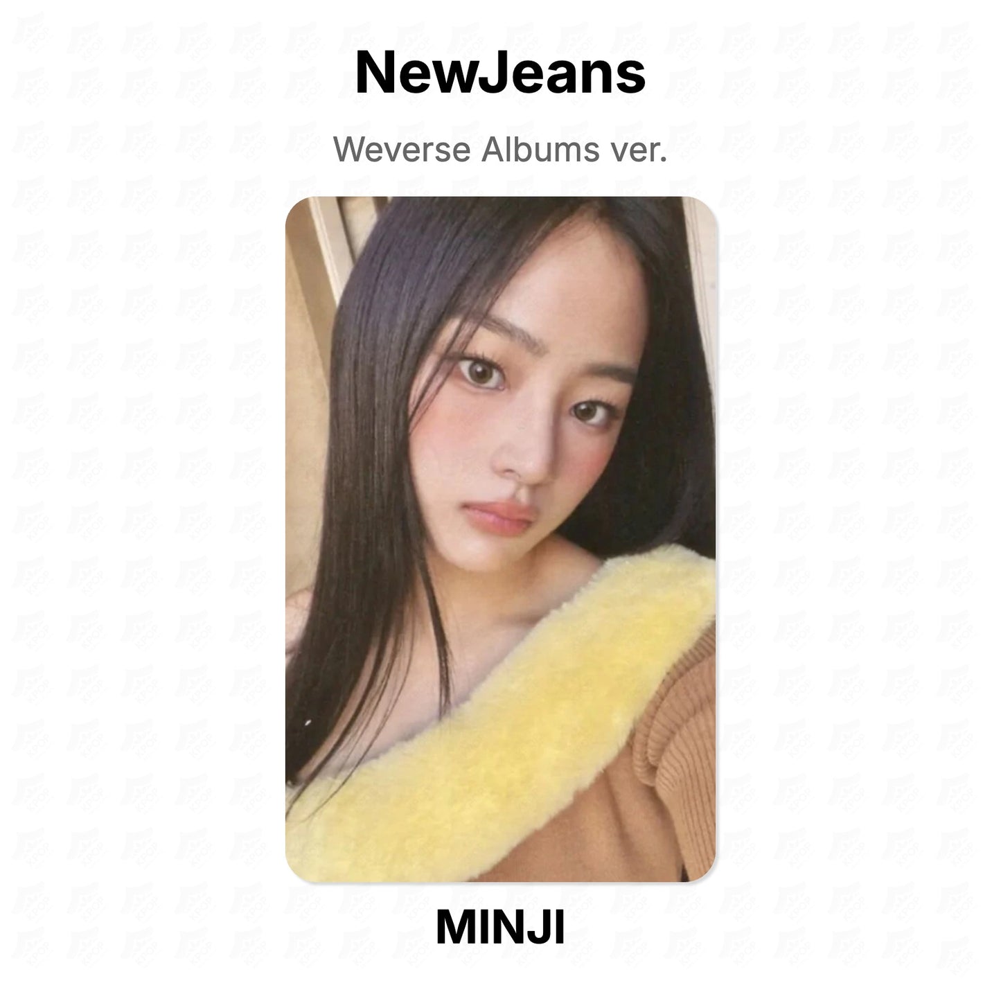 NewJeans Weverse Albums ver. Official Photocard