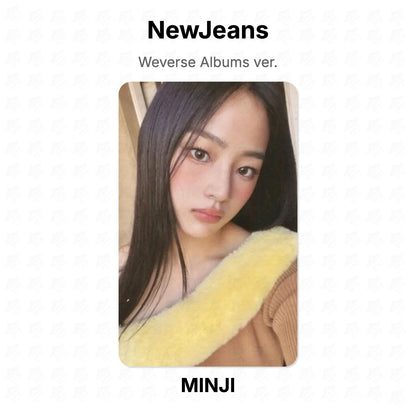 NewJeans Weverse Albums ver. Official Photocard