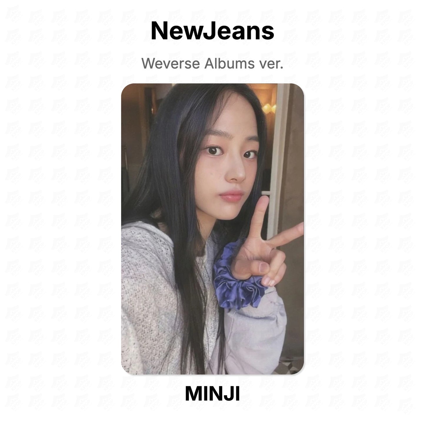 NewJeans Weverse Albums ver. Official Photocard