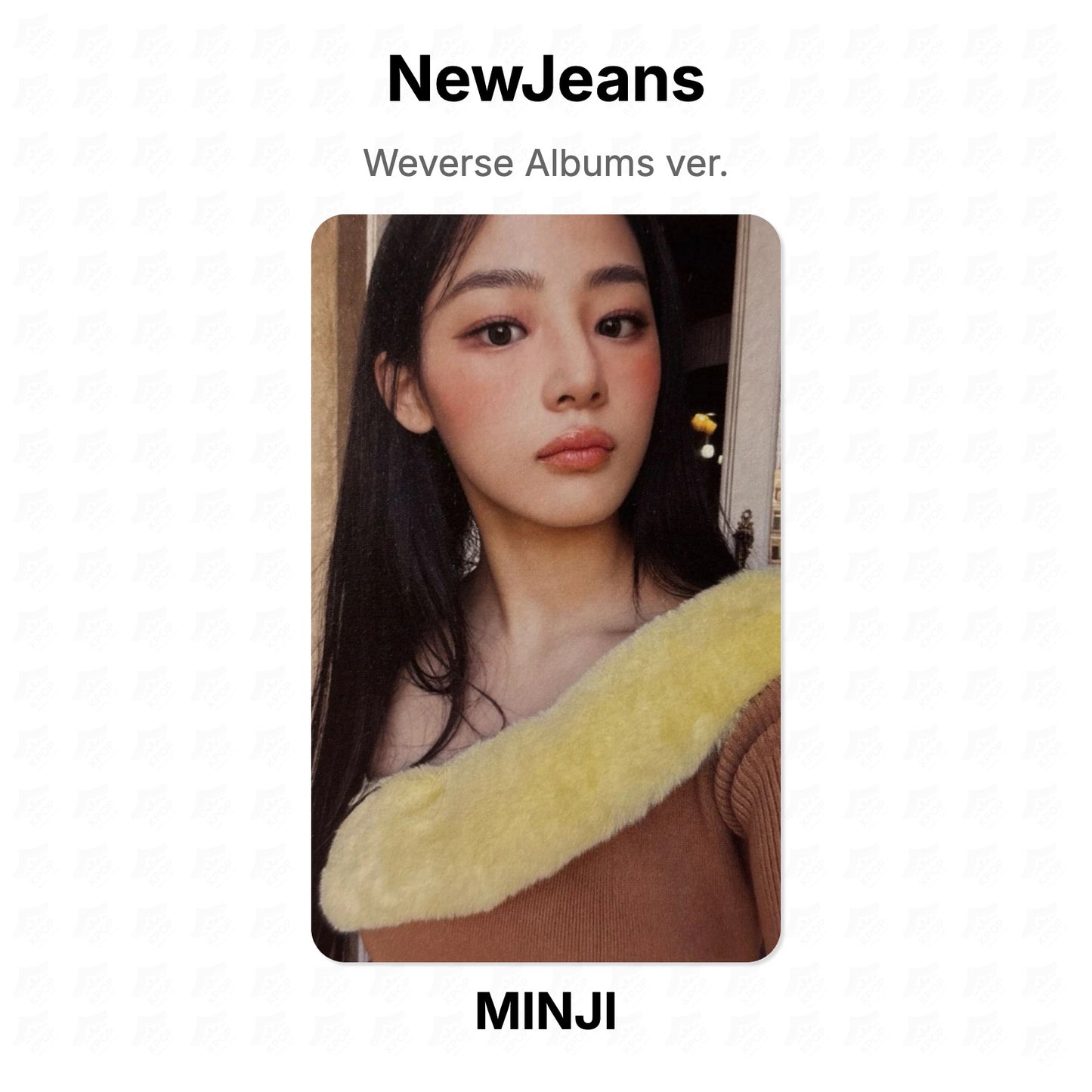 NewJeans Weverse Albums ver. Official Photocard