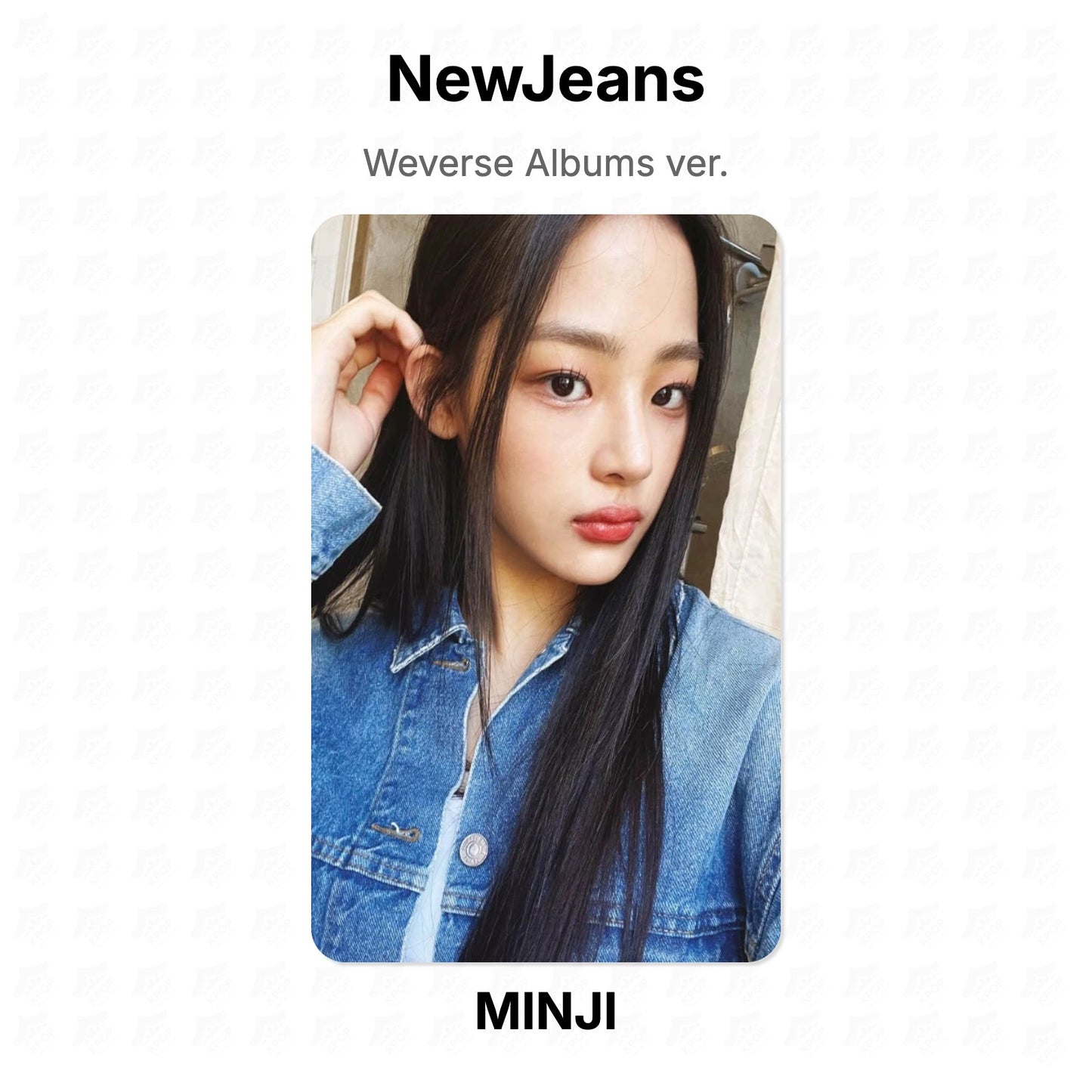 NewJeans Weverse Albums ver. Official Photocard