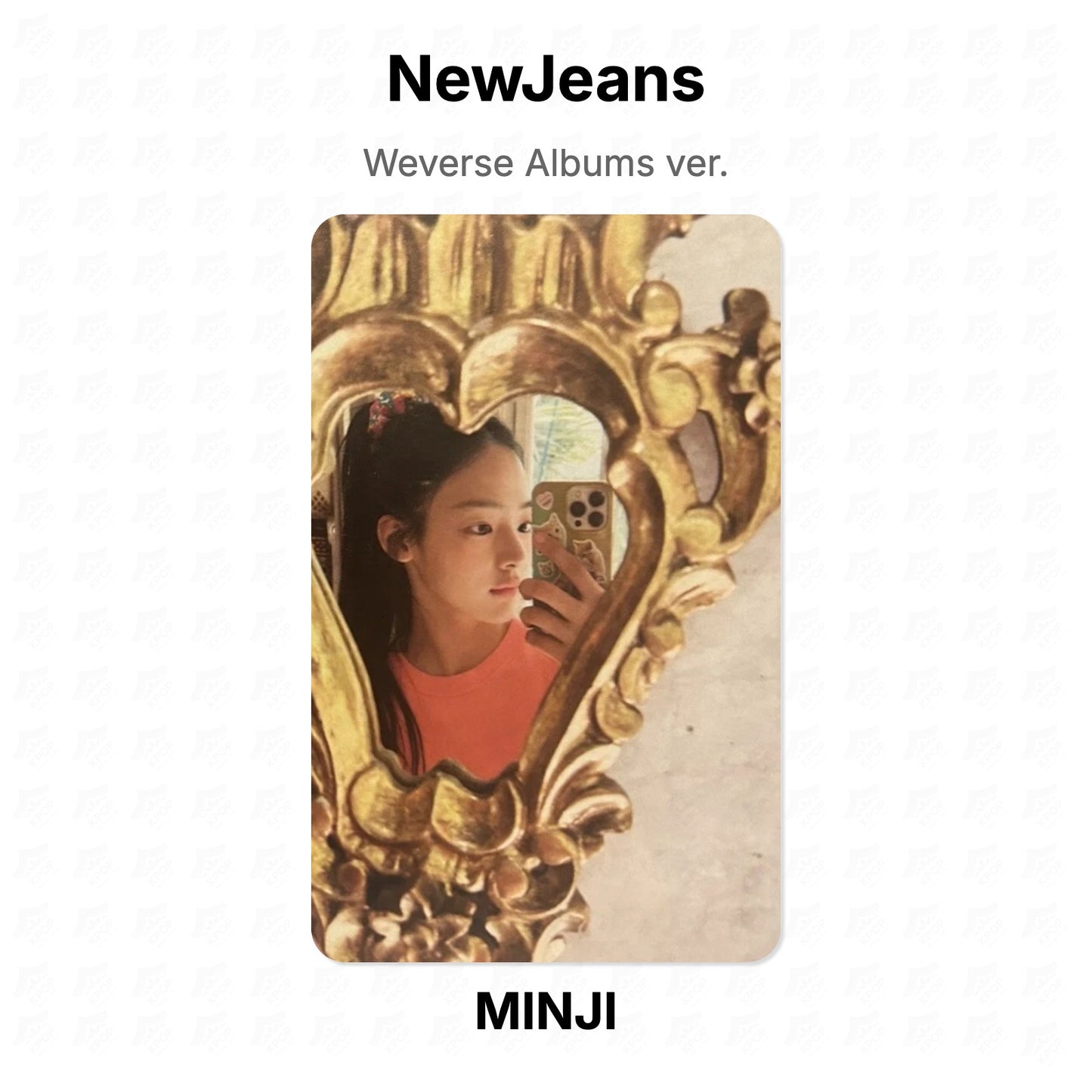 NewJeans Weverse Albums ver. Official Photocard