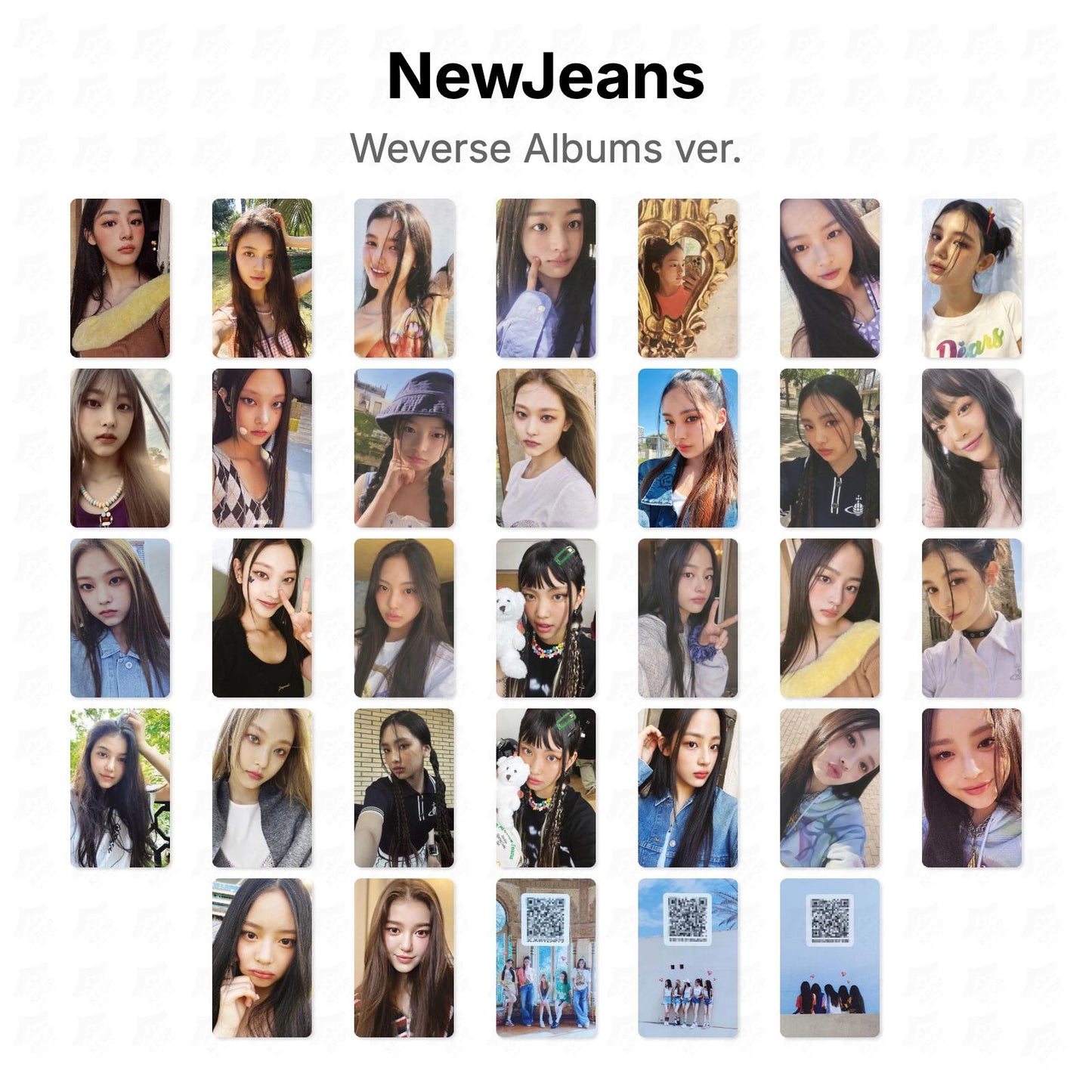NewJeans Weverse Albums ver. Official Photocard