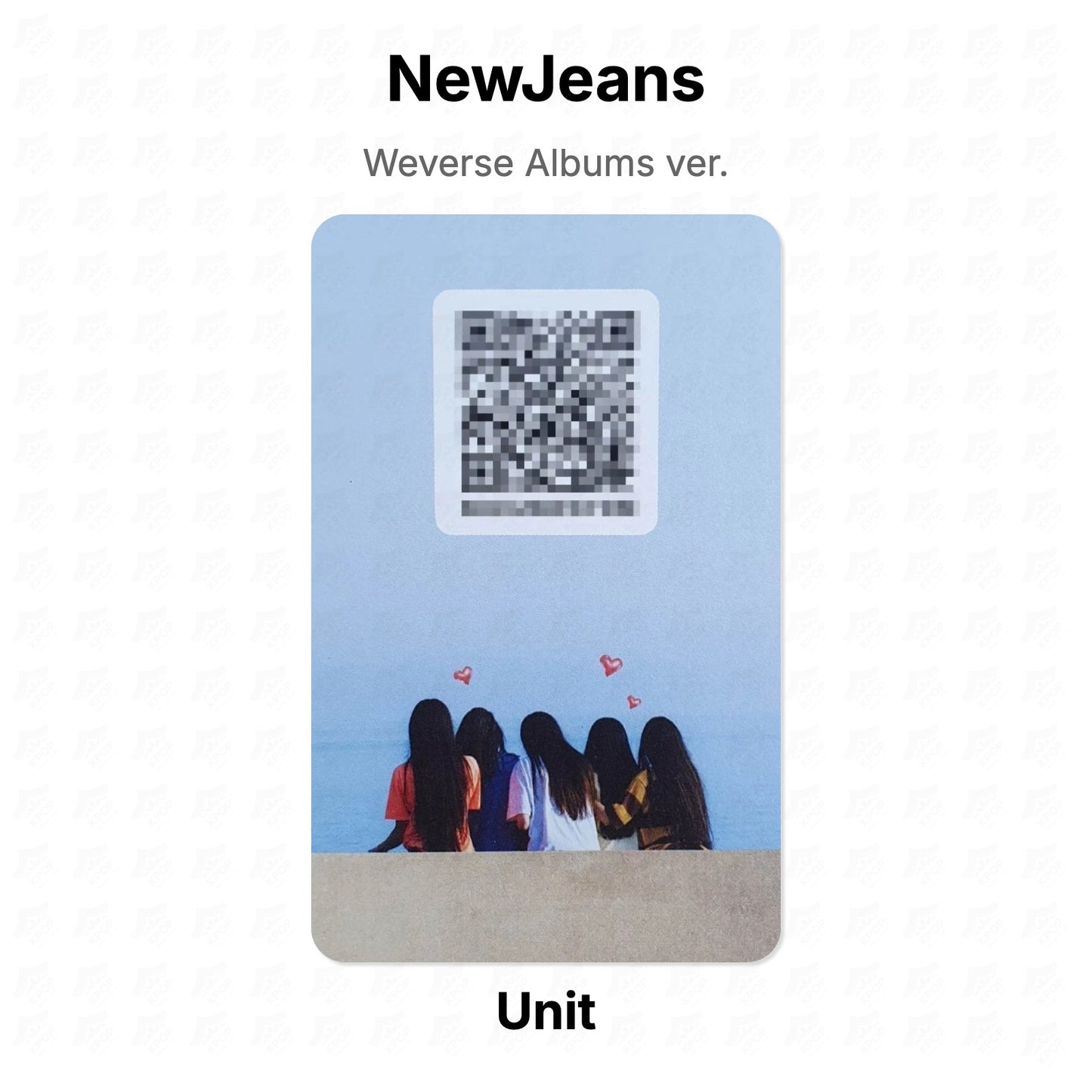 NewJeans Weverse Albums ver. Official Photocard
