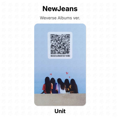 NewJeans Weverse Albums ver. Official Photocard