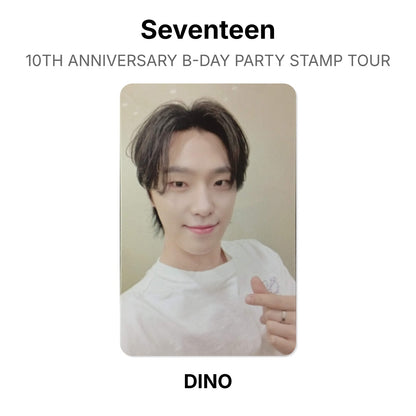 Seventeen 10TH ANNIVERSARY B-DAY PARTY STAMP TOUR Official Photocard