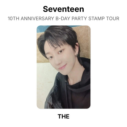 Seventeen 10TH ANNIVERSARY B-DAY PARTY STAMP TOUR Official Photocard