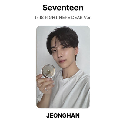 Seventeen 17 IS RIGHT HERE DEAR Ver. Official Photocard