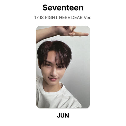 Seventeen 17 IS RIGHT HERE DEAR Ver. Official Photocard