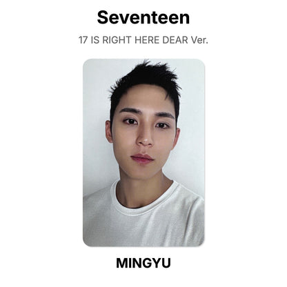 Seventeen 17 IS RIGHT HERE DEAR Ver. Official Photocard