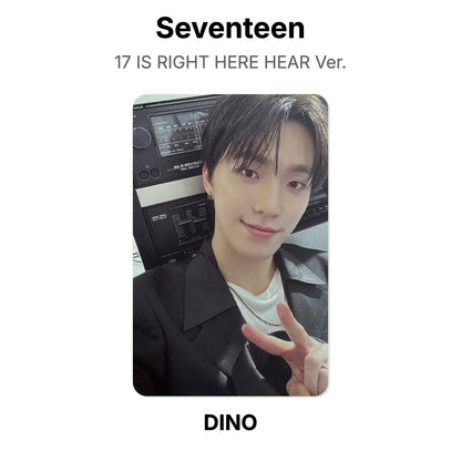 Seventeen 17 IS RIGHT HERE HEAR Ver. Official Photocard