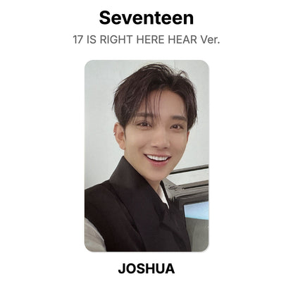Seventeen 17 IS RIGHT HERE HEAR Ver. Official Photocard