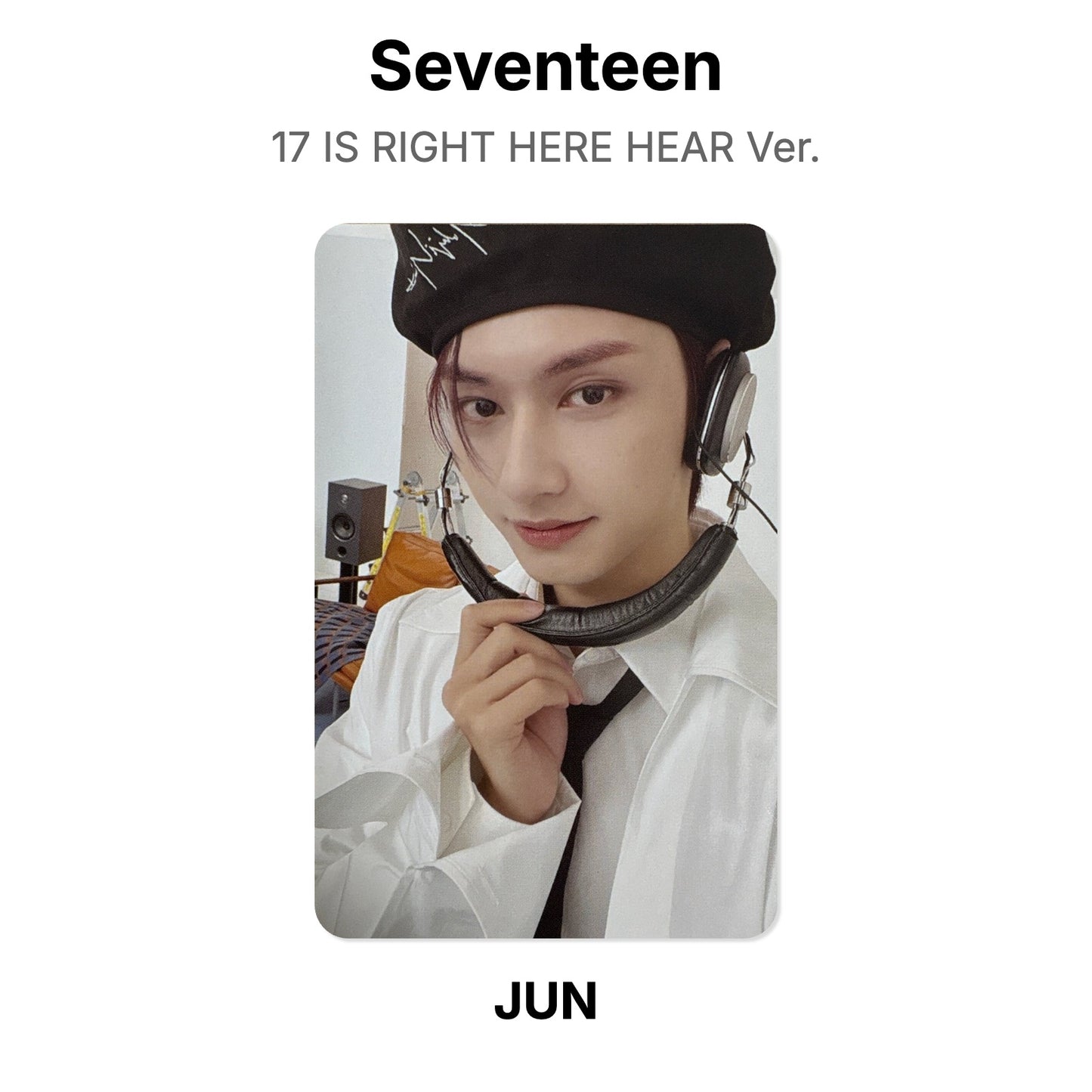 Seventeen 17 IS RIGHT HERE HEAR Ver. Official Photocard