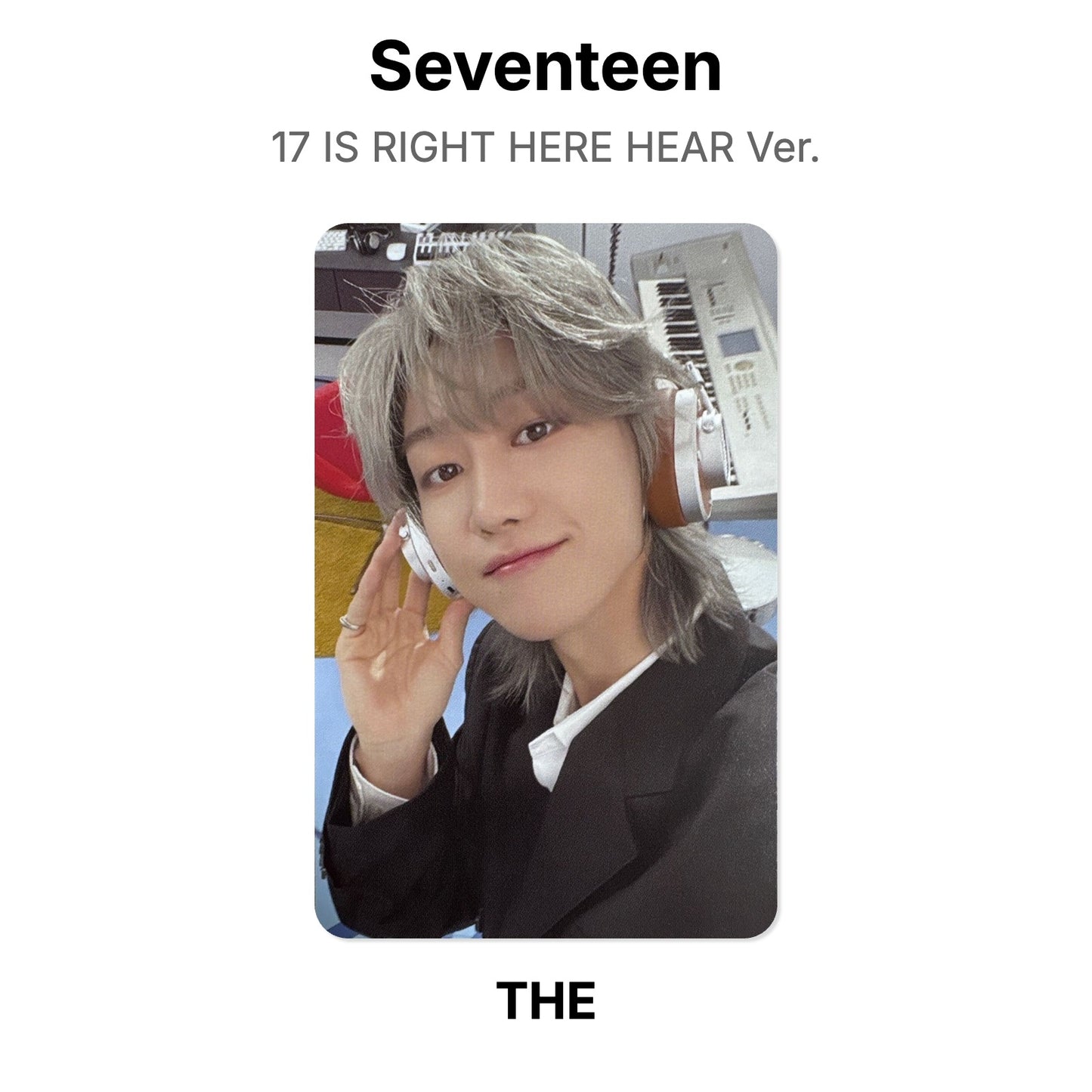 Seventeen 17 IS RIGHT HERE HEAR Ver. Official Photocard