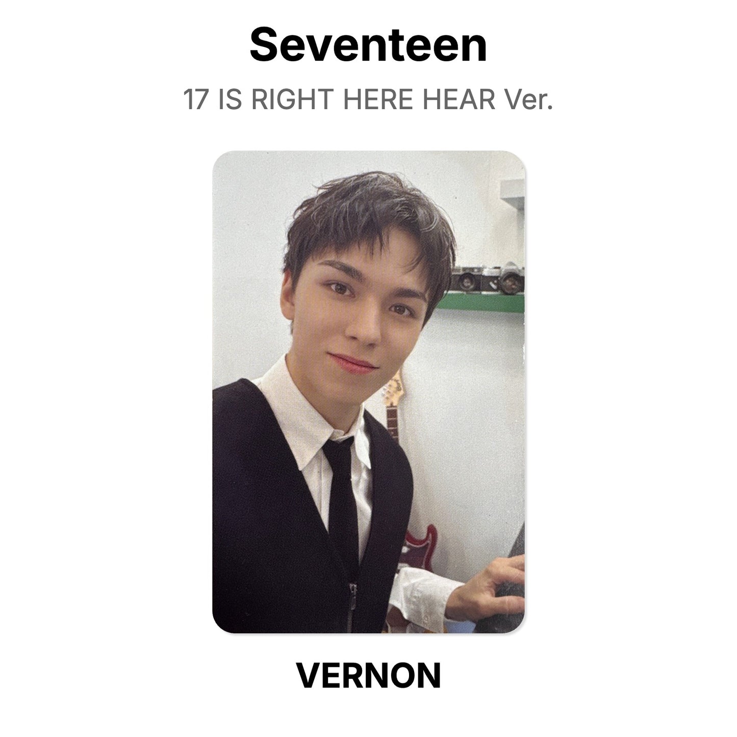 Seventeen 17 IS RIGHT HERE HEAR Ver. Official Photocard