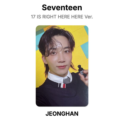 Seventeen 17 IS RIGHT HERE HERE Ver. Official Photocard