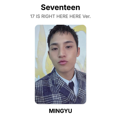 Seventeen 17 IS RIGHT HERE HERE Ver. Official Photocard