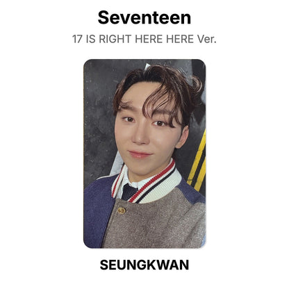 Seventeen 17 IS RIGHT HERE HERE Ver. Official Photocard