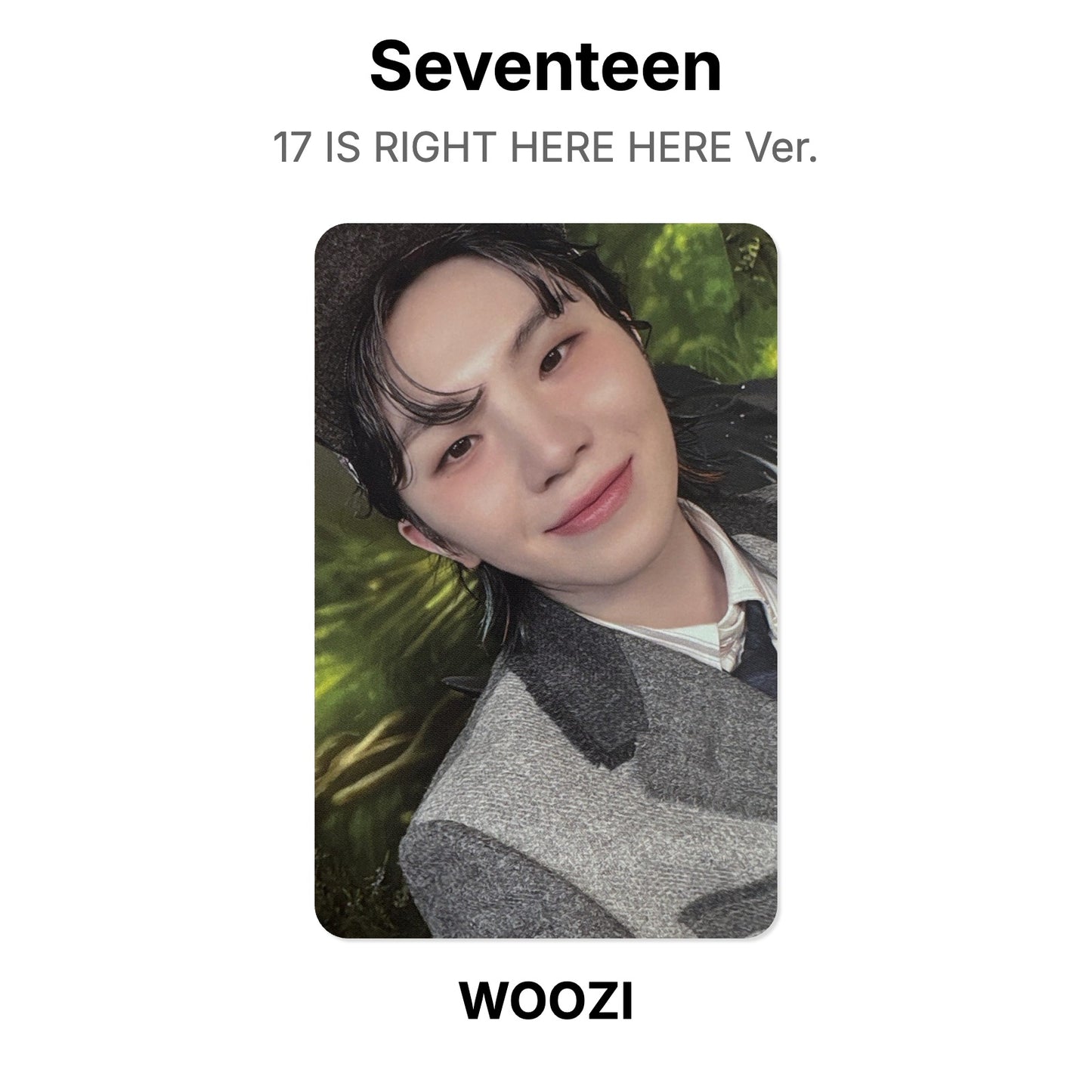 Seventeen 17 IS RIGHT HERE HERE Ver. Official Photocard