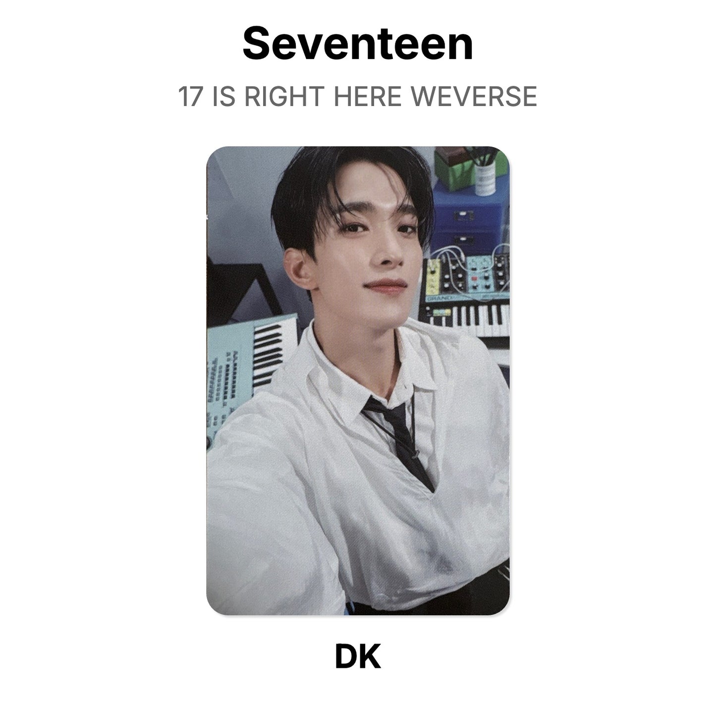 Seventeen 17 IS RIGHT HERE WEVERSE Official Photocard