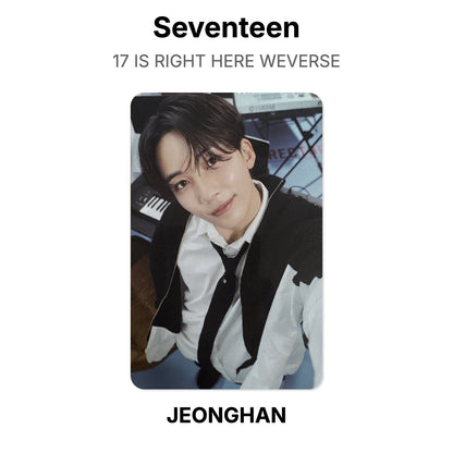 Seventeen 17 IS RIGHT HERE WEVERSE Official Photocard