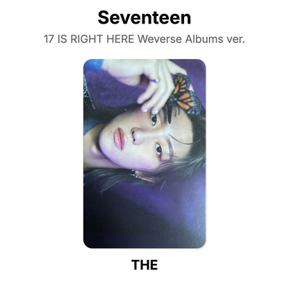 Seventeen 17 IS RIGHT HERE Weverse Albums ver. Official Photocard