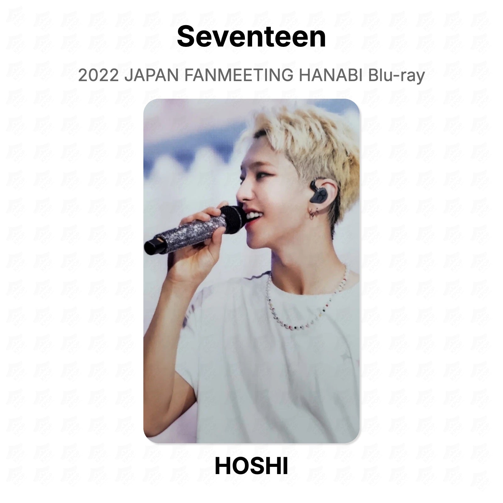 Seventeen 2022 JAPAN FANMEETING HANABI Blu-ray Official Photocard