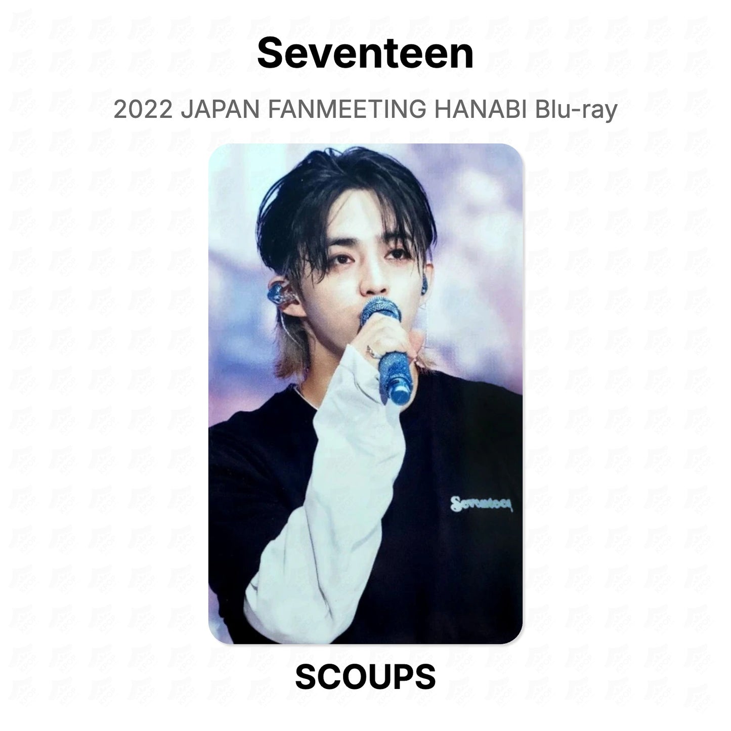 Seventeen 2022 JAPAN FANMEETING HANABI Blu-ray Official Photocard