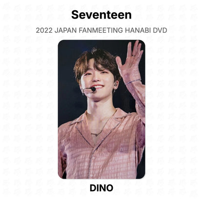 Seventeen 2022 JAPAN FANMEETING HANABI DVD Official Photocard