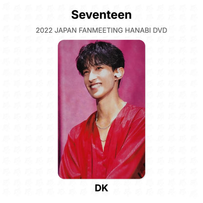 Seventeen 2022 JAPAN FANMEETING HANABI DVD Official Photocard