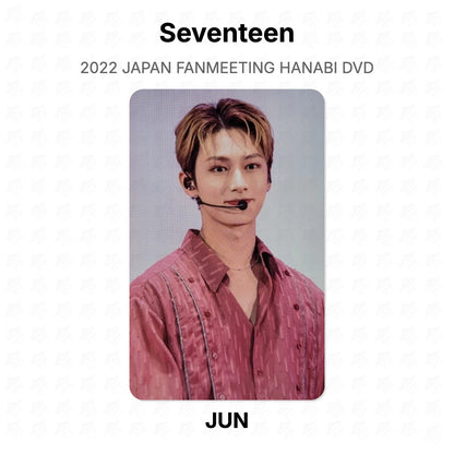 Seventeen 2022 JAPAN FANMEETING HANABI DVD Official Photocard
