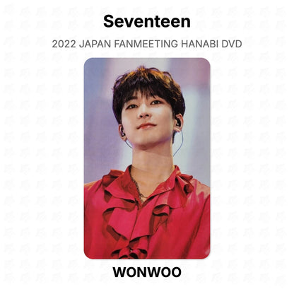 Seventeen 2022 JAPAN FANMEETING HANABI DVD Official Photocard