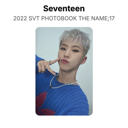 Seventeen 2022 SVT PHOTOBOOK THE NAME;17 Official Photocard