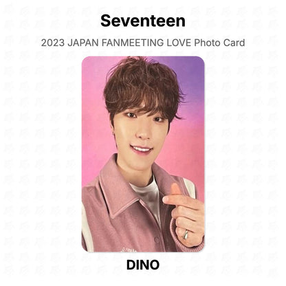 Seventeen 2023 JAPAN FANMEETING LOVE Photo Card Official Photocard