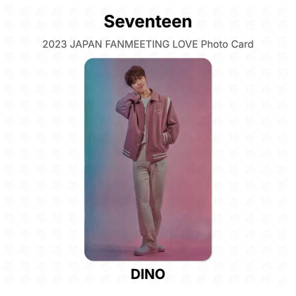Seventeen 2023 JAPAN FANMEETING LOVE Photo Card Official Photocard