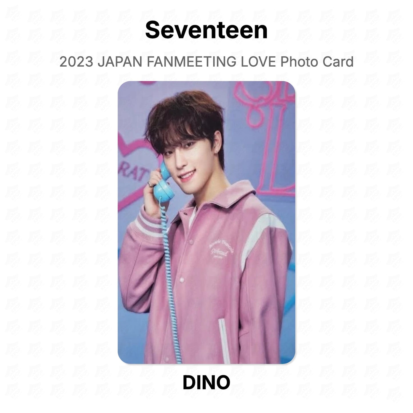 Seventeen 2023 JAPAN FANMEETING LOVE Photo Card Official Photocard