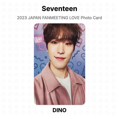 Seventeen 2023 JAPAN FANMEETING LOVE Photo Card Official Photocard
