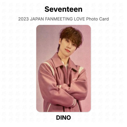 Seventeen 2023 JAPAN FANMEETING LOVE Photo Card Official Photocard