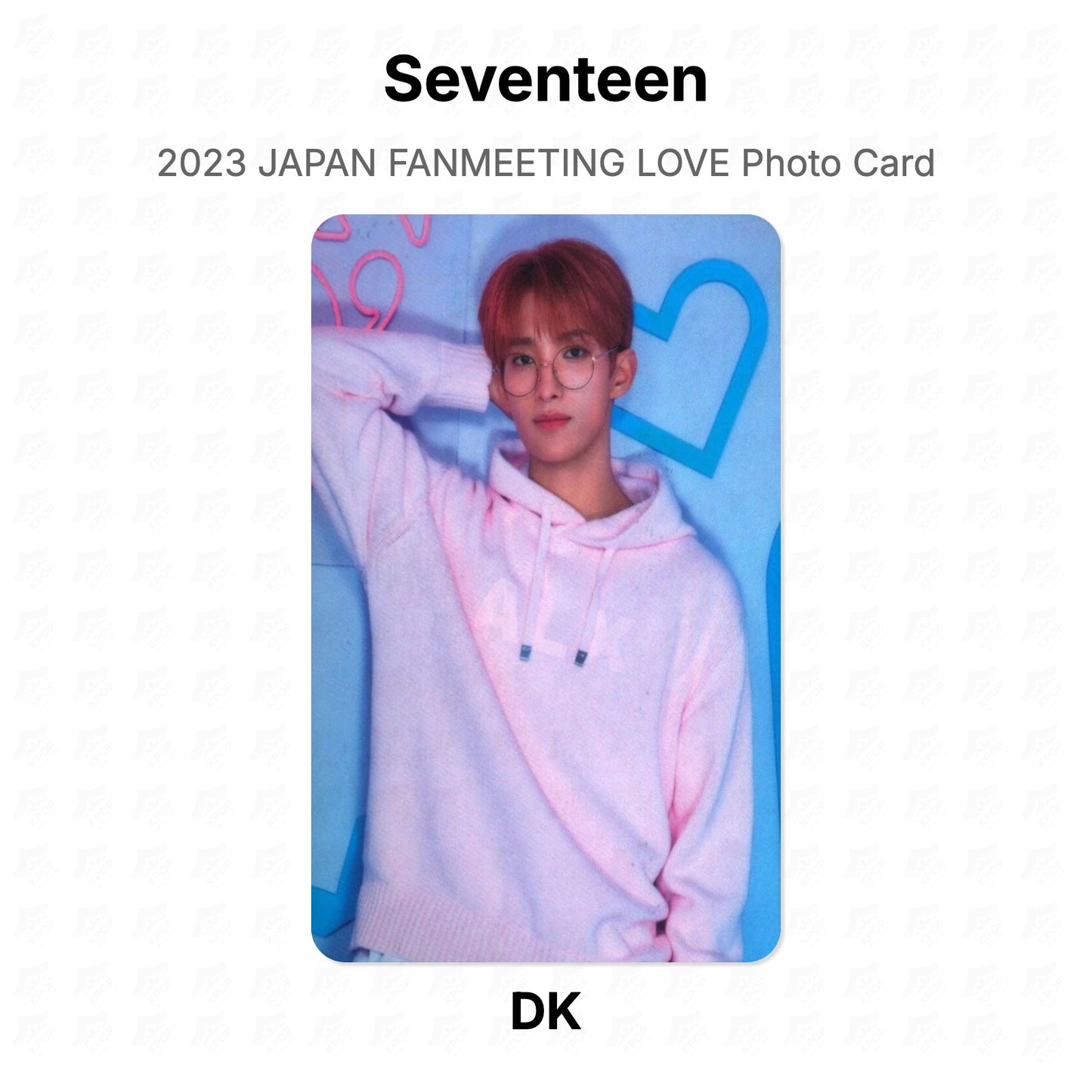 Seventeen 2023 JAPAN FANMEETING LOVE Photo Card Official Photocard