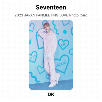 Seventeen 2023 JAPAN FANMEETING LOVE Photo Card Official Photocard