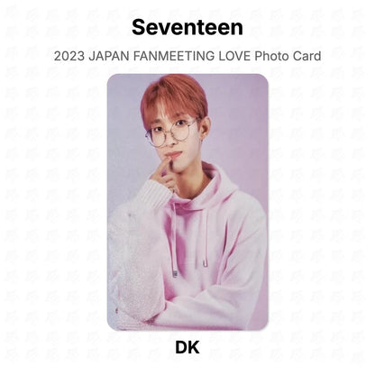 Seventeen 2023 JAPAN FANMEETING LOVE Photo Card Official Photocard