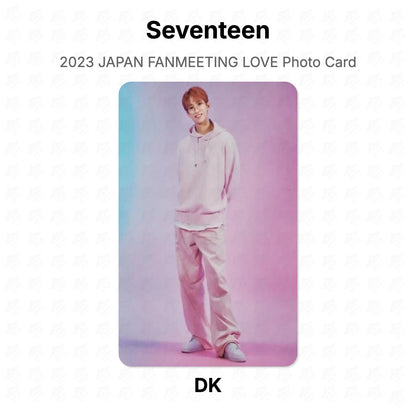 Seventeen 2023 JAPAN FANMEETING LOVE Photo Card Official Photocard