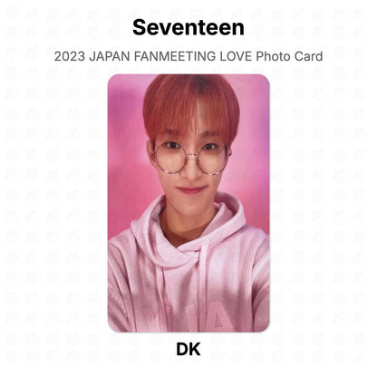 Seventeen 2023 JAPAN FANMEETING LOVE Photo Card Official Photocard