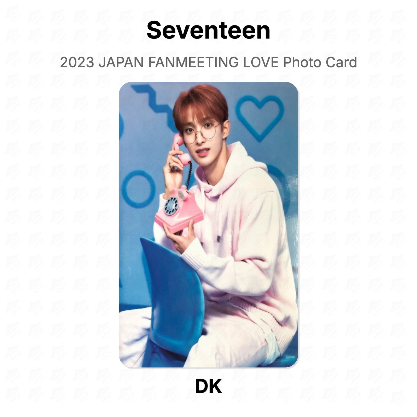 Seventeen 2023 JAPAN FANMEETING LOVE Photo Card Official Photocard