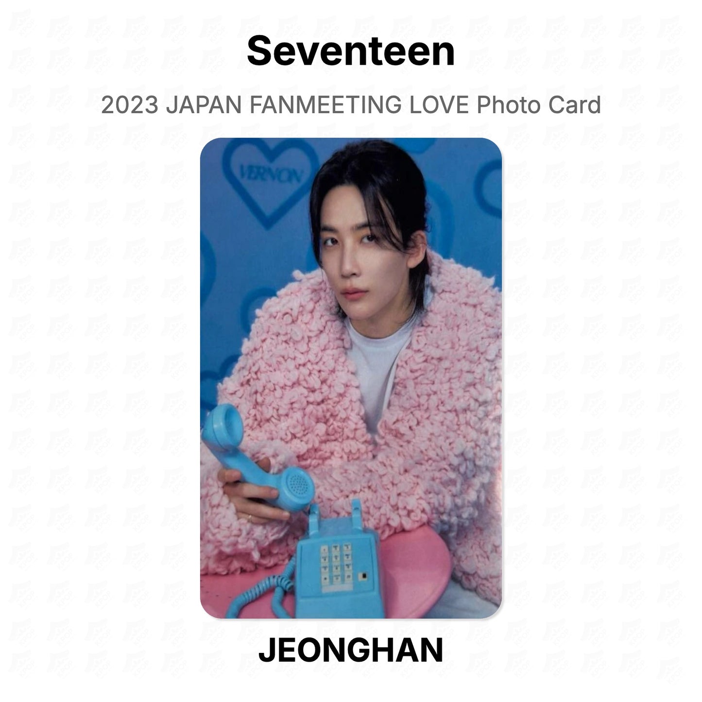 Seventeen 2023 JAPAN FANMEETING LOVE Photo Card Official Photocard
