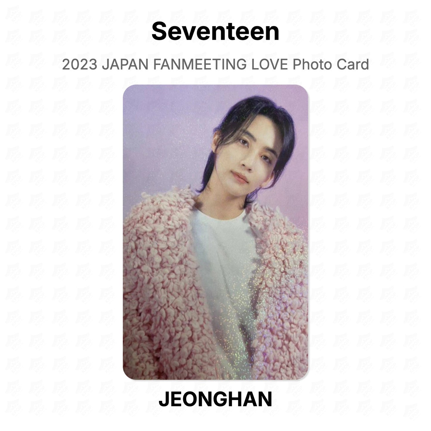 Seventeen 2023 JAPAN FANMEETING LOVE Photo Card Official Photocard