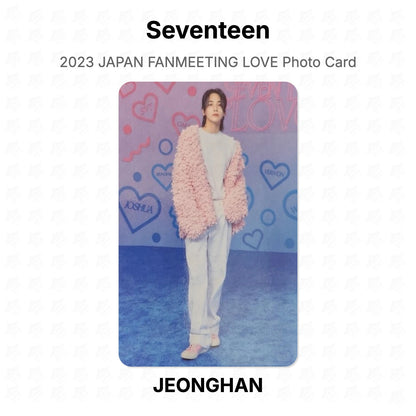 Seventeen 2023 JAPAN FANMEETING LOVE Photo Card Official Photocard