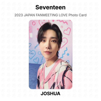 Seventeen 2023 JAPAN FANMEETING LOVE Photo Card Official Photocard